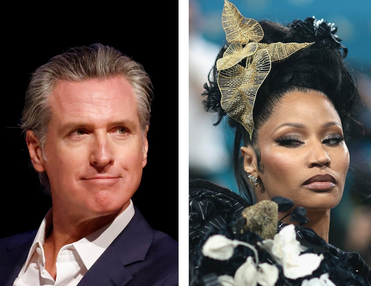Nicki Minaj Turns Up The Heat On ‘Wicked And Evil’ Gavin Newsom