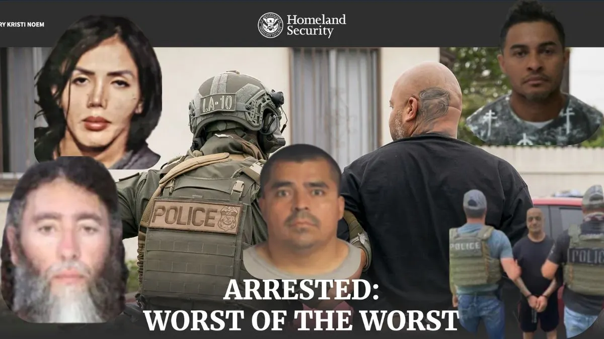 ‘Worst Of The Worst’: New DHS Website Exposes 10,000 Criminal Illegal Immigrants Nabbed In ICE Raids