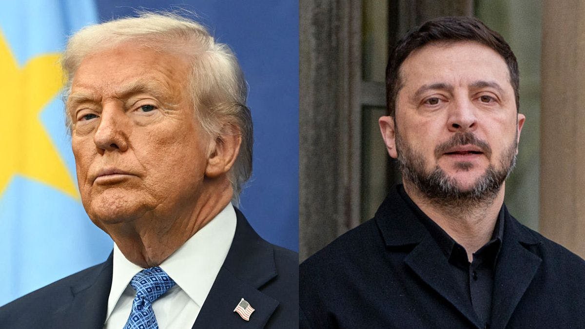 Zelensky Vows Not To Cede Territory As Trump Says Russia Has ‘Upper Hand’