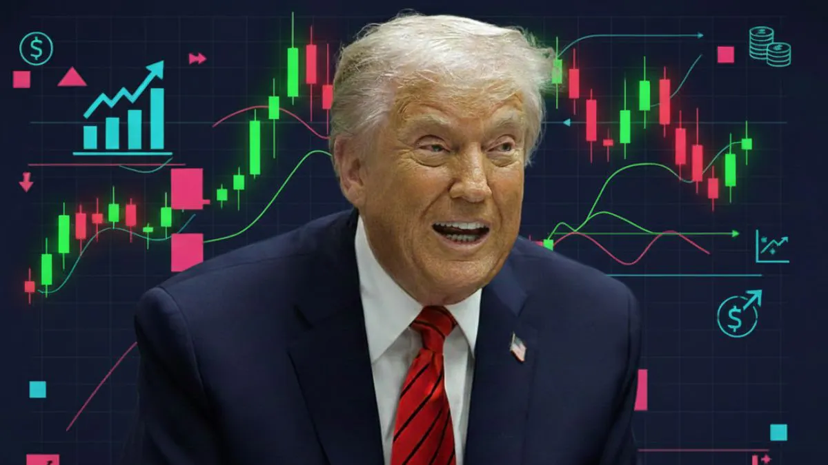 Trump Celebrates New All-Time High For Stock Market, Calls Polling On Economy ‘Fake’