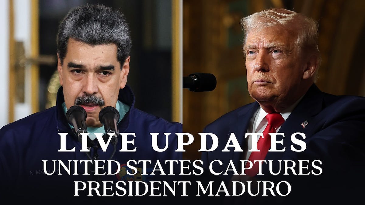 LIVE UPDATES: Trump Says ‘We Are Going To Run’ Venezuela Until Further Notice