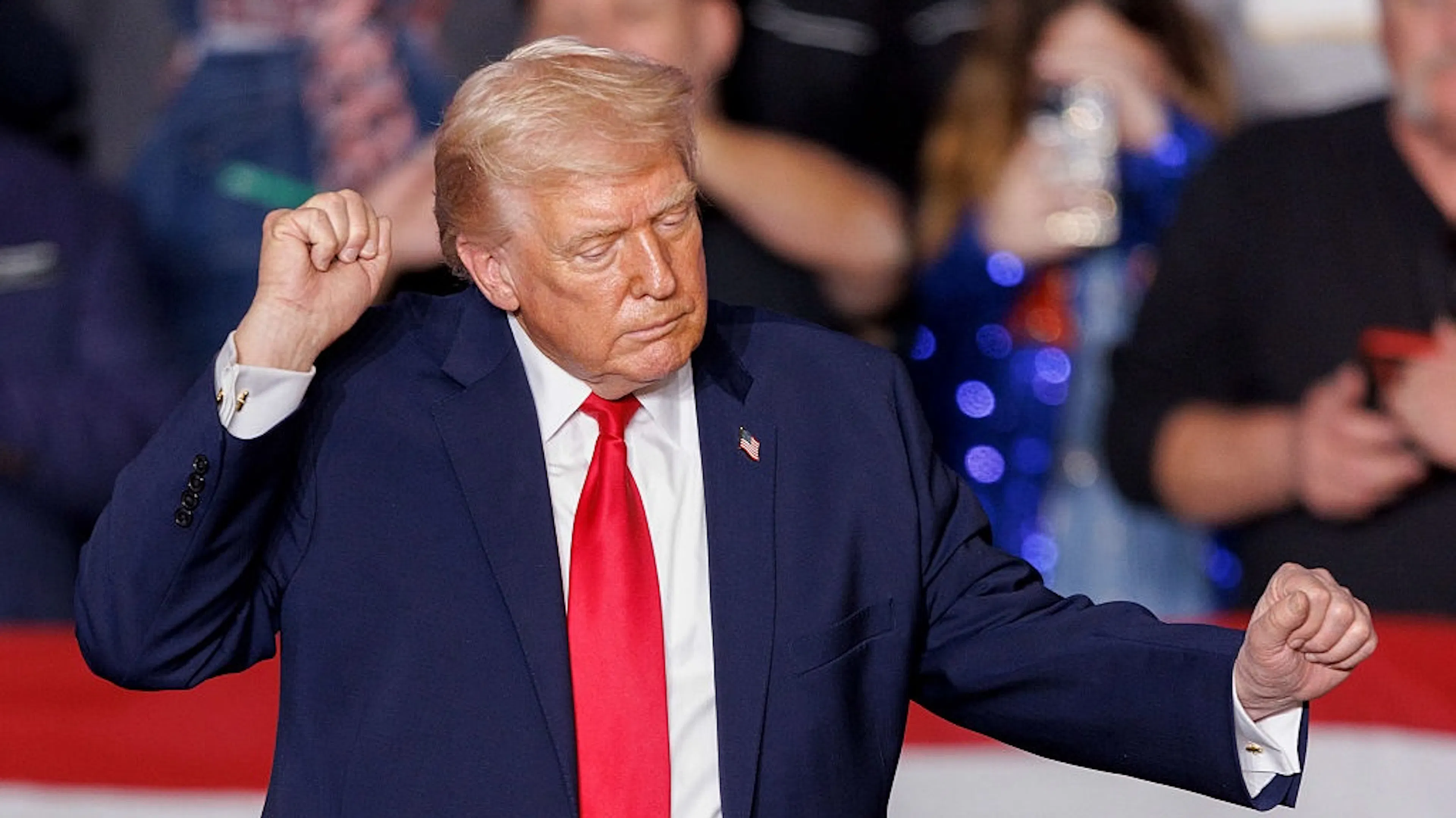 Trump Comes Clean: Melania Hates It When He Dances To ‘Gay National Anthem’
