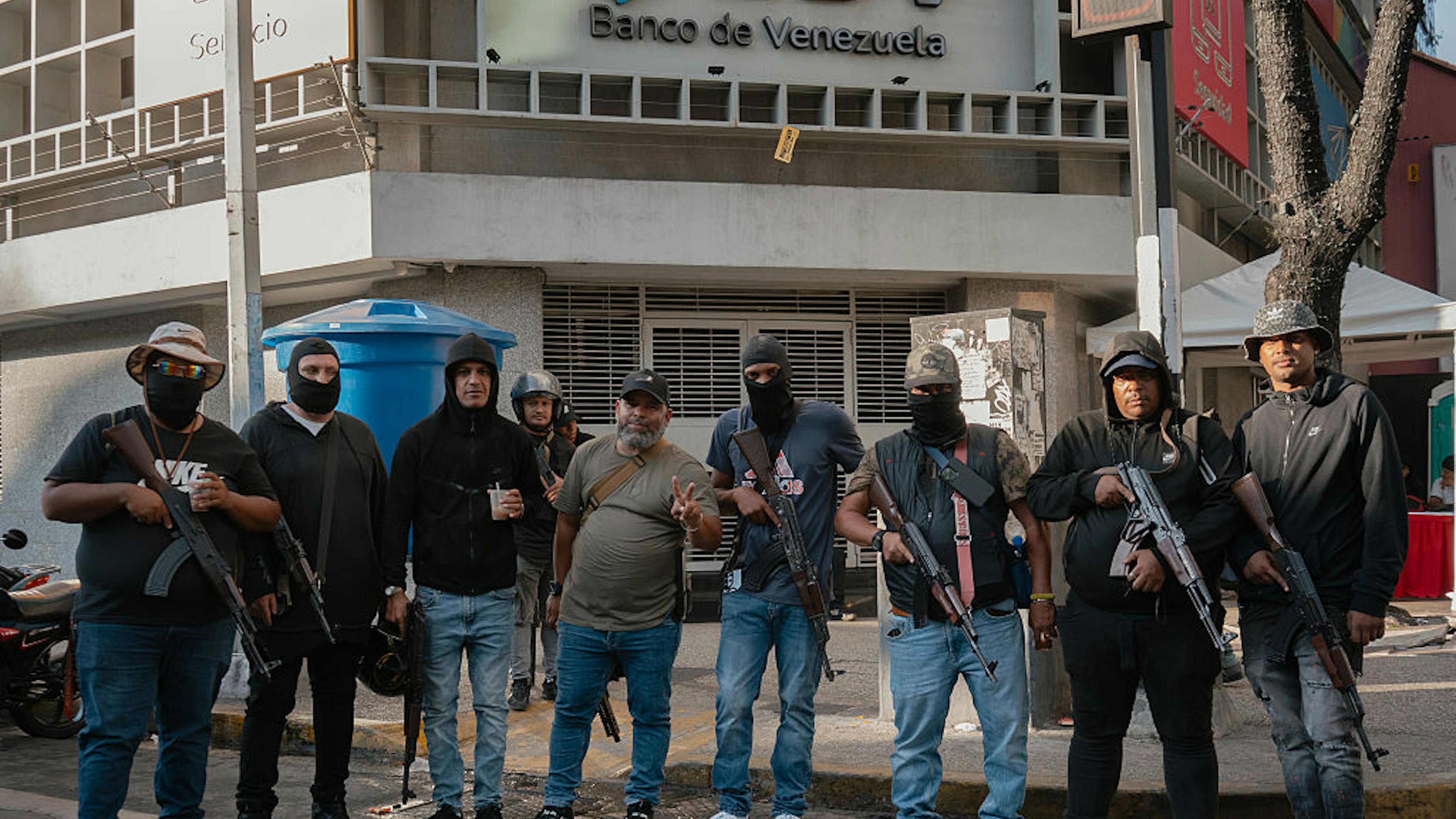 Pro-Maduro Militias Crack Down On Dissent, Search For Supporters Of U.S. Raid