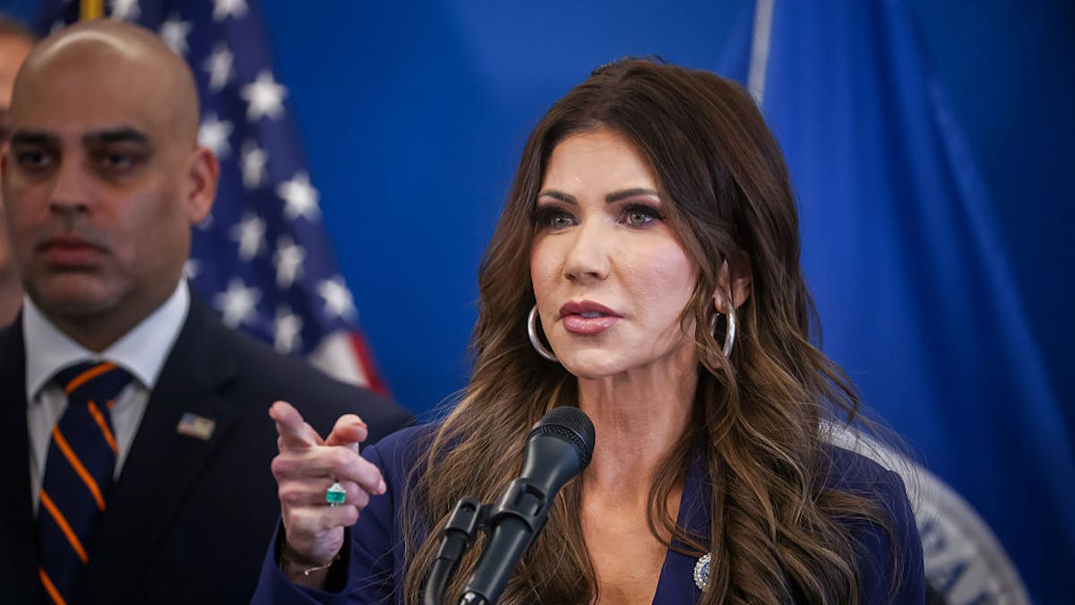 Noem Promises To ‘Always’ Stand By Officers Amid Anti-ICE Protests