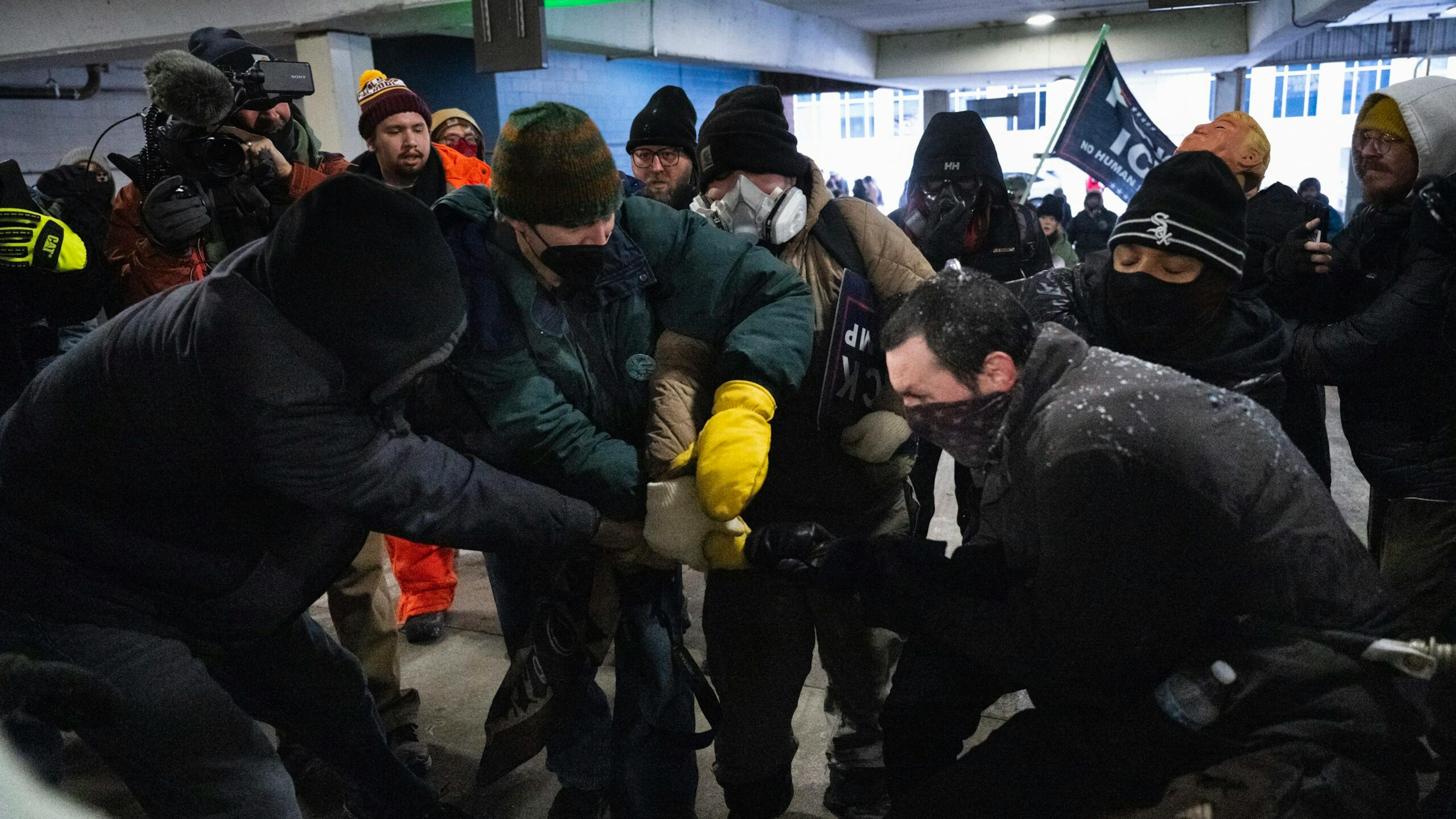 Career Activist Who Disrupted Minneapolis Worship Service Also Targeted Hegseth’s DC Church