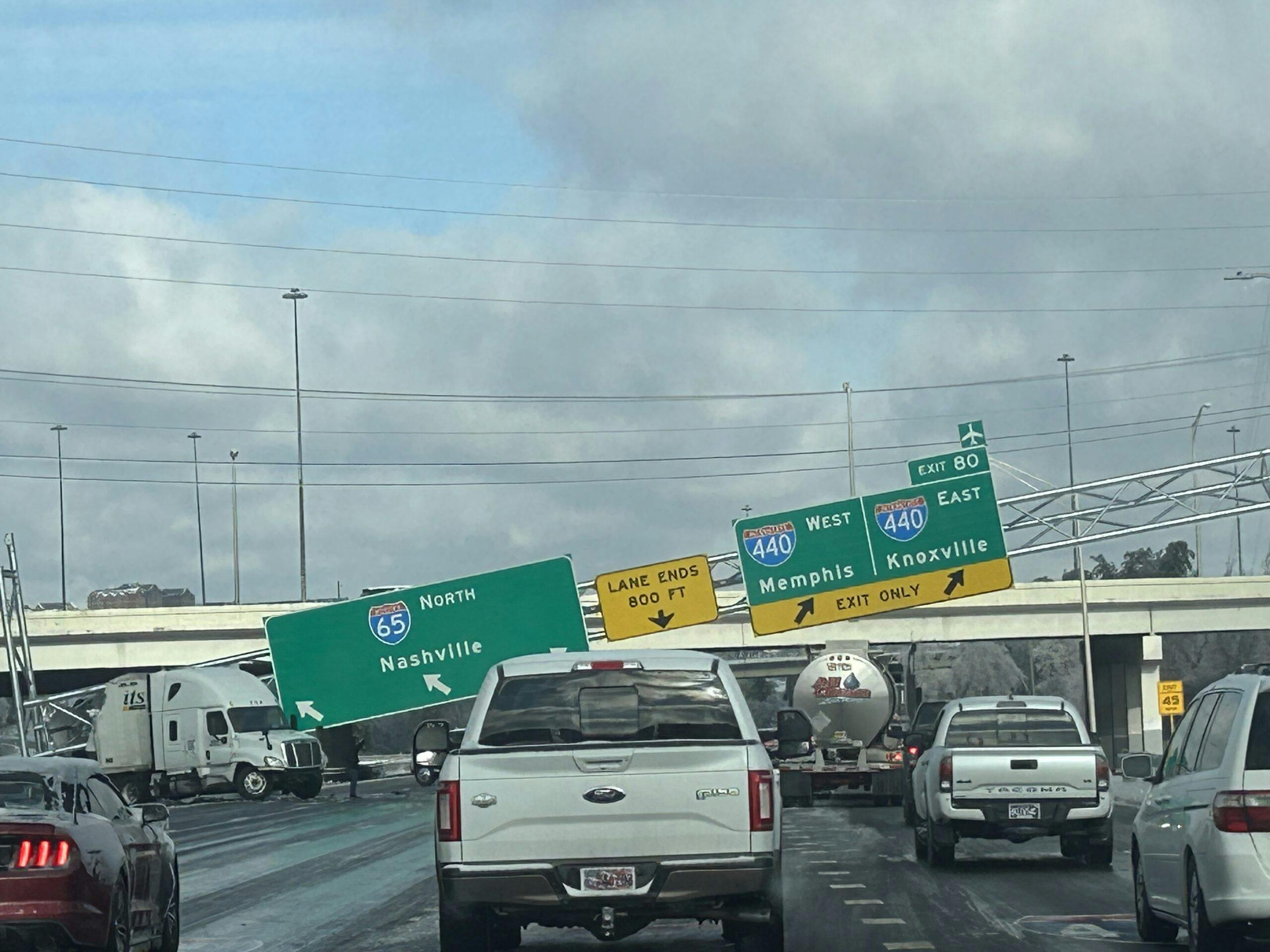 PICTURES: Ice Wreaks Havoc On Nashville, Leaving Thousands Without Power