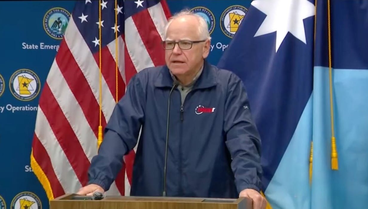 Should Tim Walz Be Arrested For Insurrection?