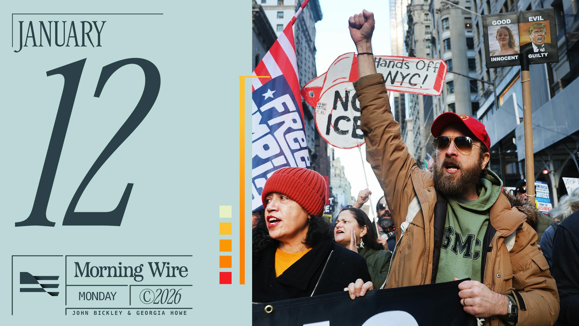 Morning Brief: Minneapolis Fuels Unrest & Trump’s Iran Plan