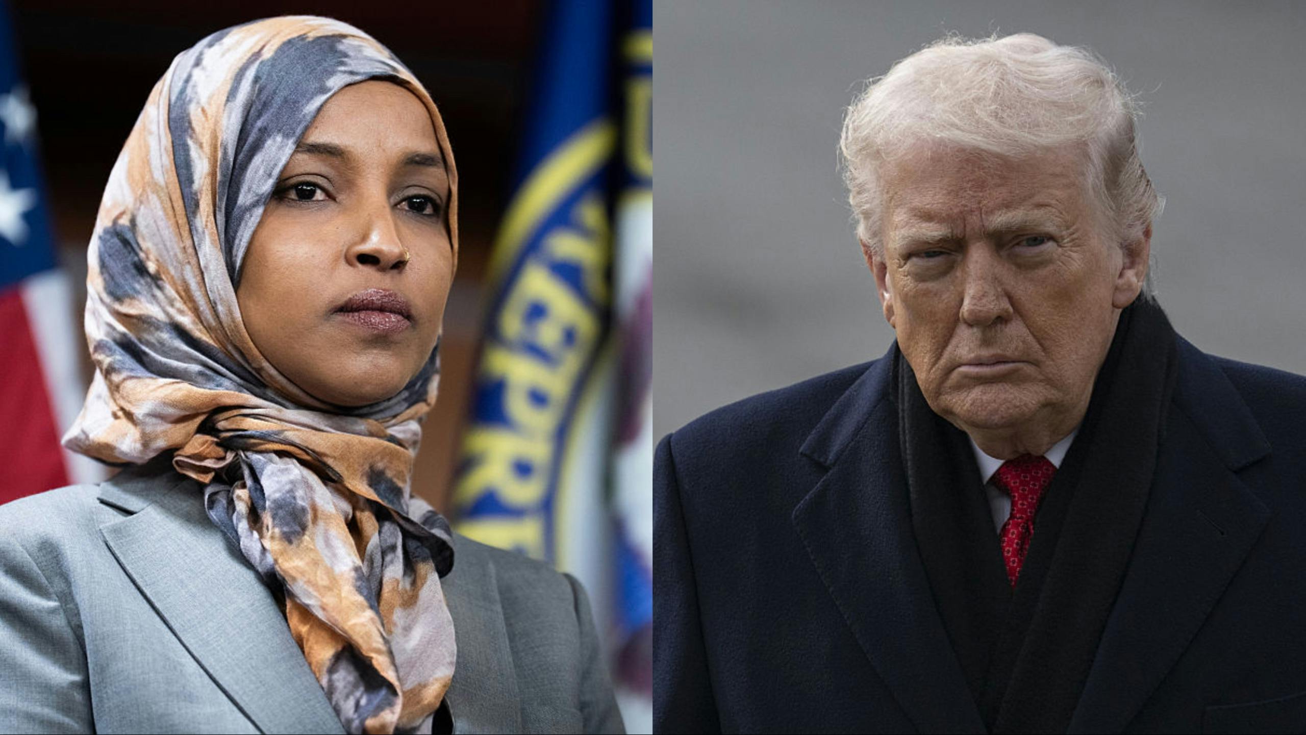 Trump Calls For Ilhan Omar To Be ‘Jailed’ Over Fraud, Warns Of ‘Worse Punishment’