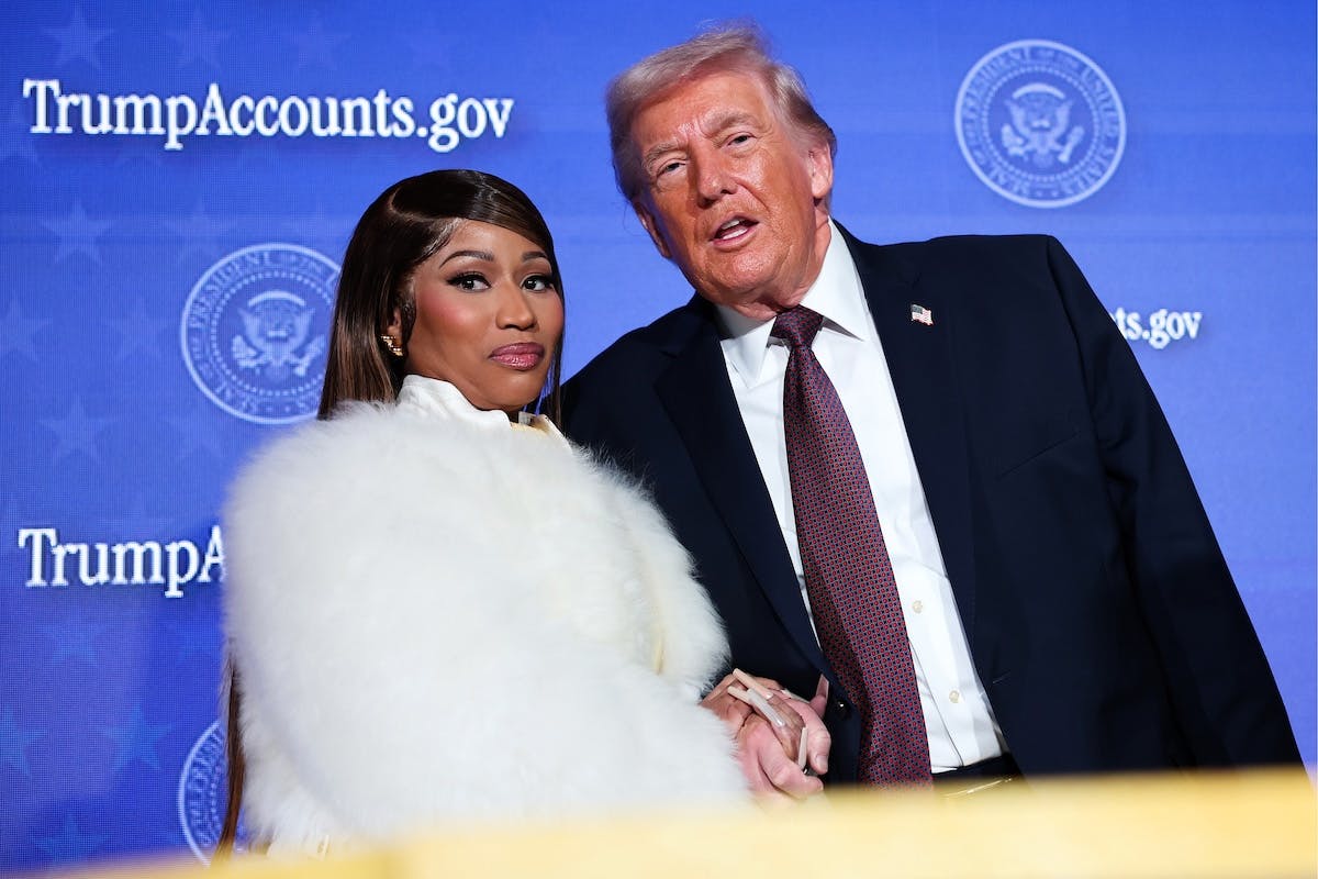 Nicki Minaj Says She’s The President’s ‘Number One Fan’ At Trump Accounts Summit