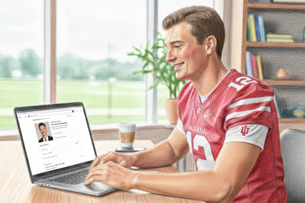 Hoosiers Quarterback Shares What Winning The National Championship Taught Him … On LinkedIn