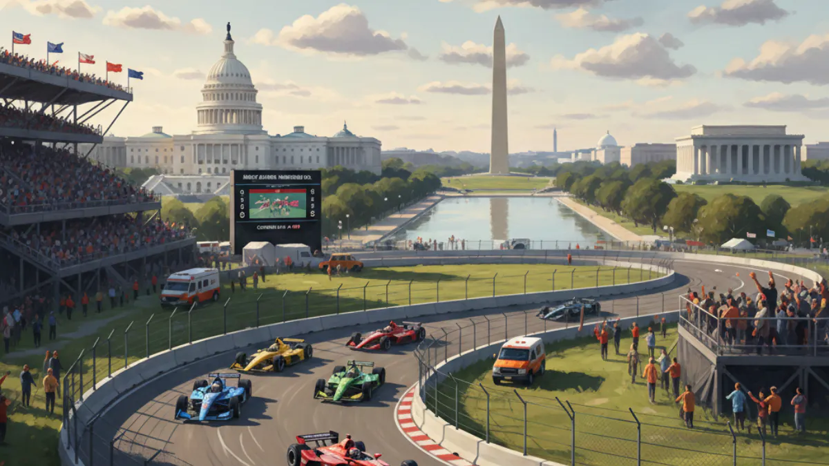 An IndyCar Race Around The Capital Would Be As American As It Gets. Democrats Are The Roadblock.