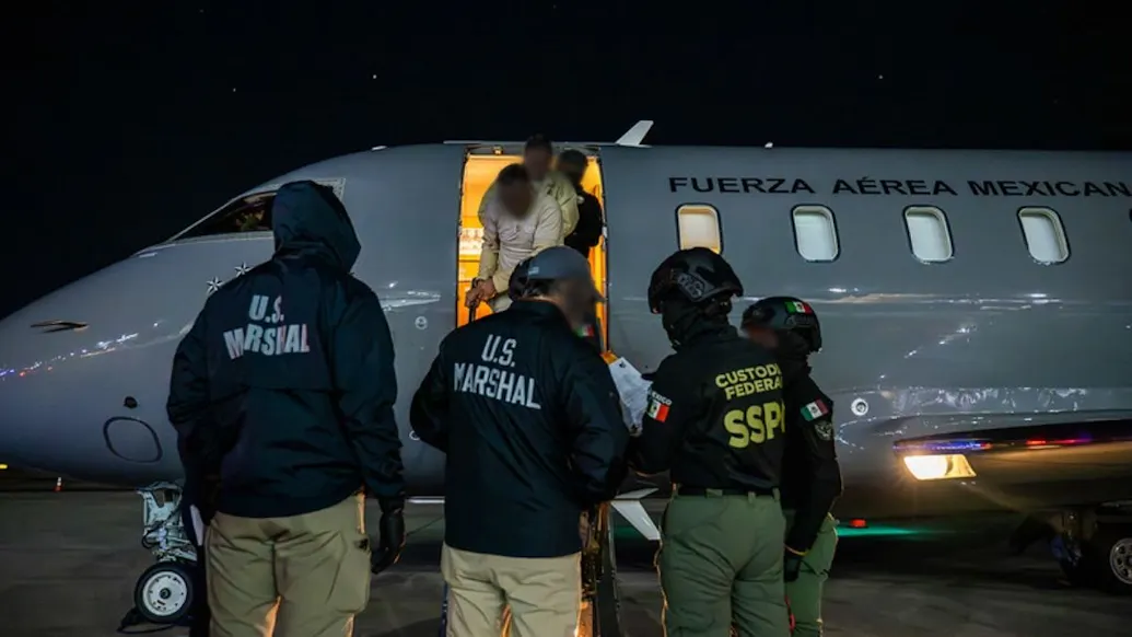 Dozens Of Mexican Cartel Fugitives Flown To The U.S. To Face Justice