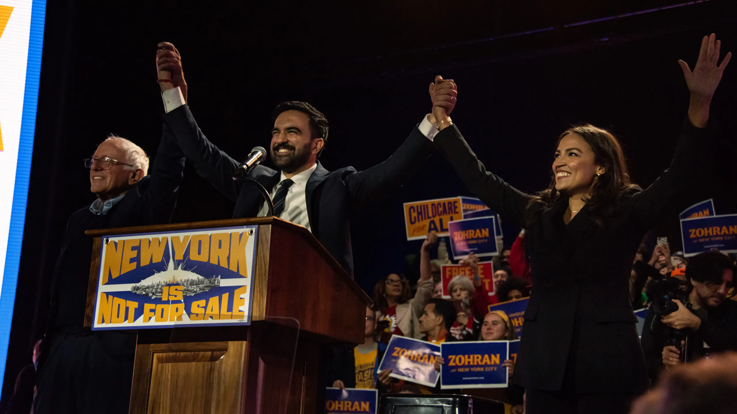 Mamdani, AOC Encourage Illegal Immigrants To Enroll In NYC’s Free Childcare Program