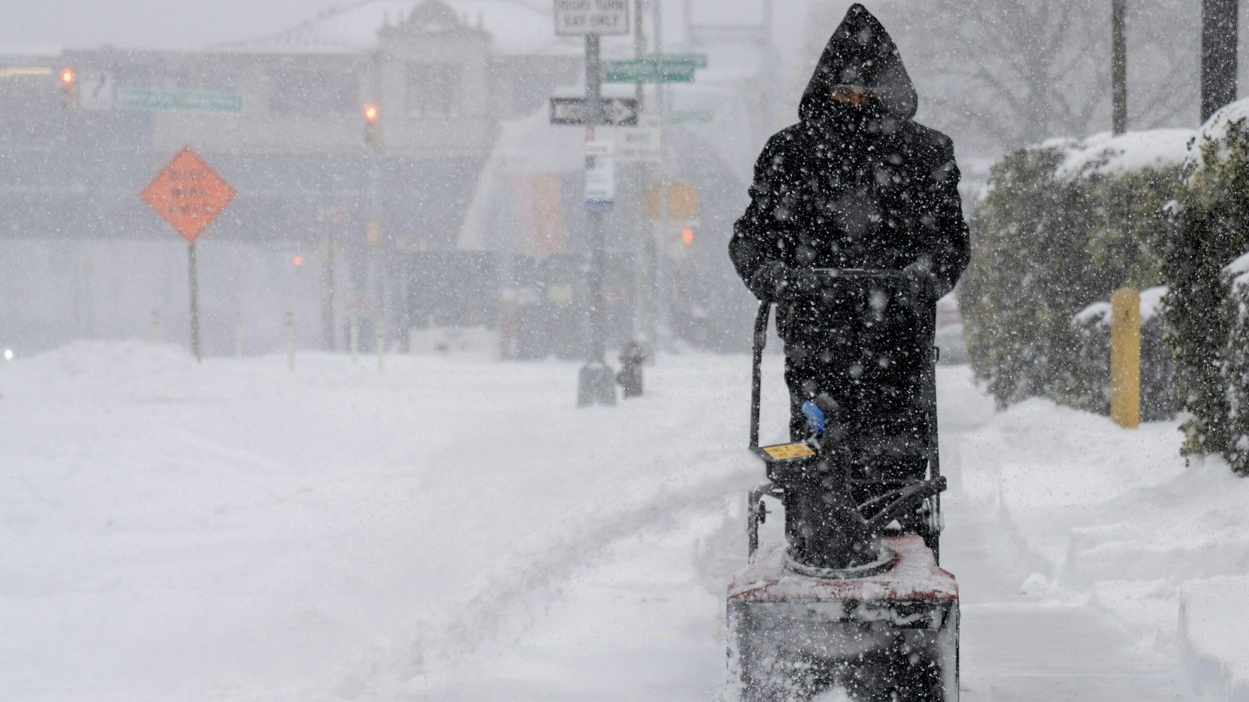Northeast Under Blizzard Warning, Braces For Over A Foot Of Snow