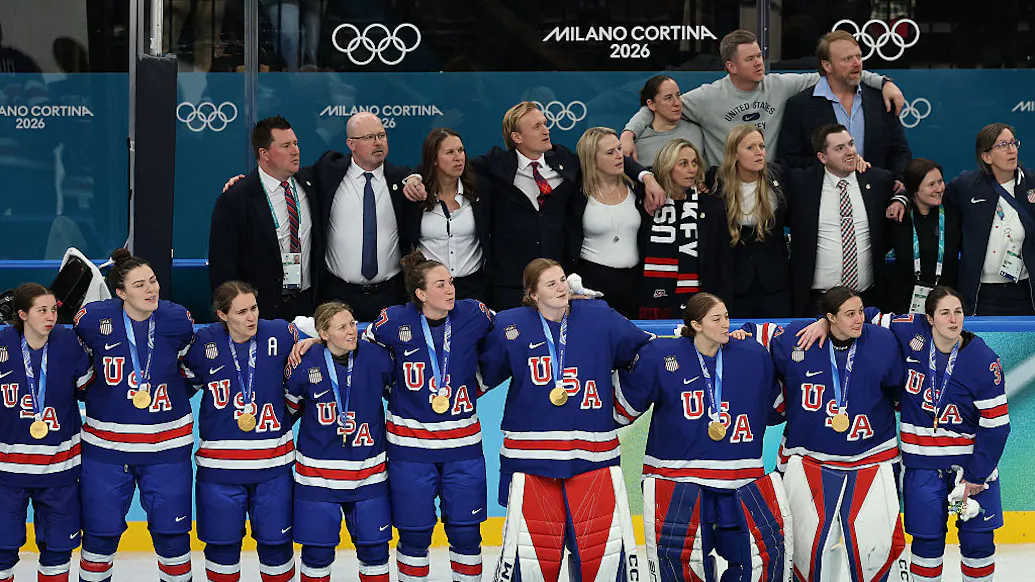 Two Gold-Medal Teams, Two Very Different Responses To Trump’s Invitation