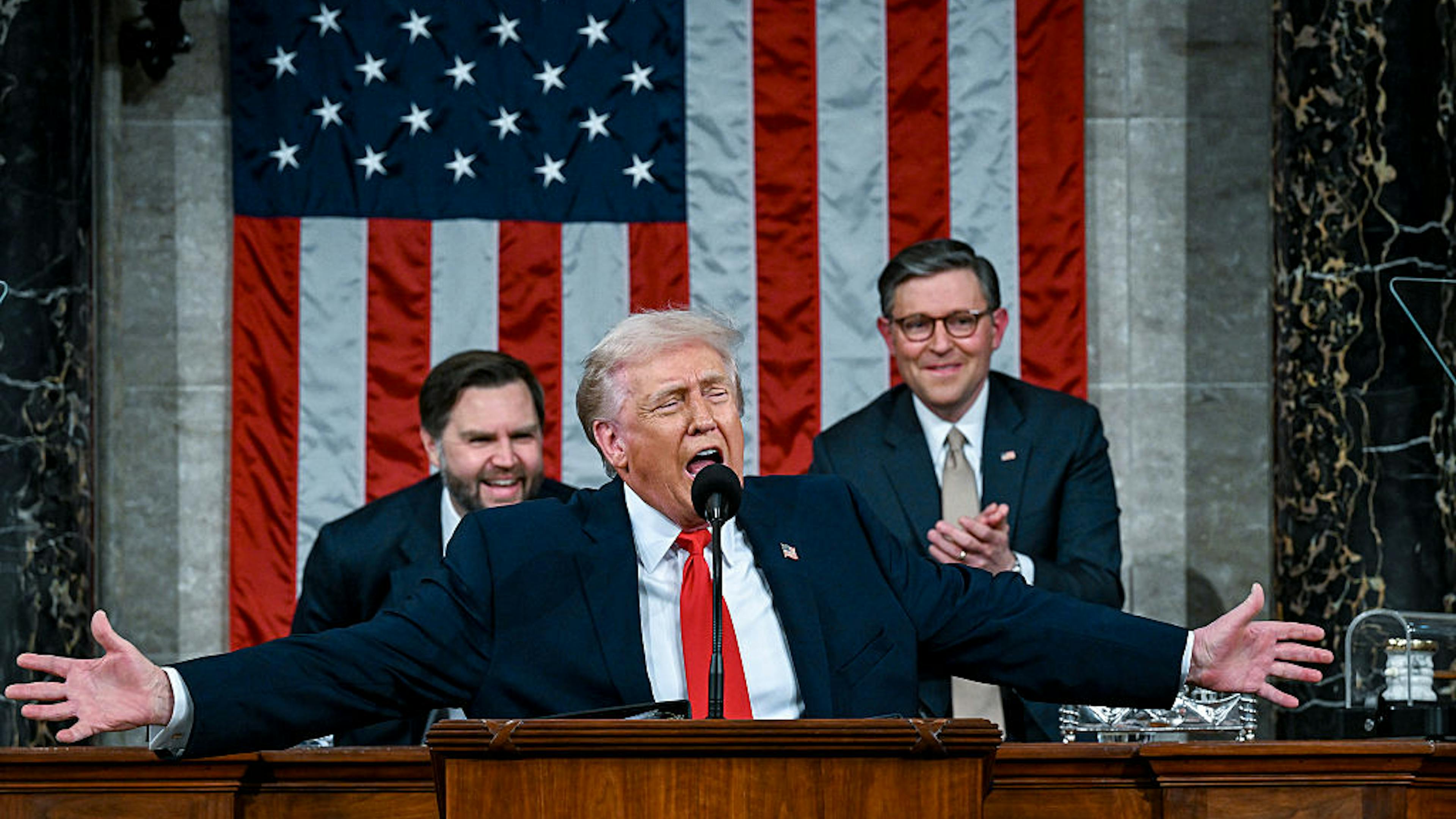 Trump Delivers A Show At State Of The Union