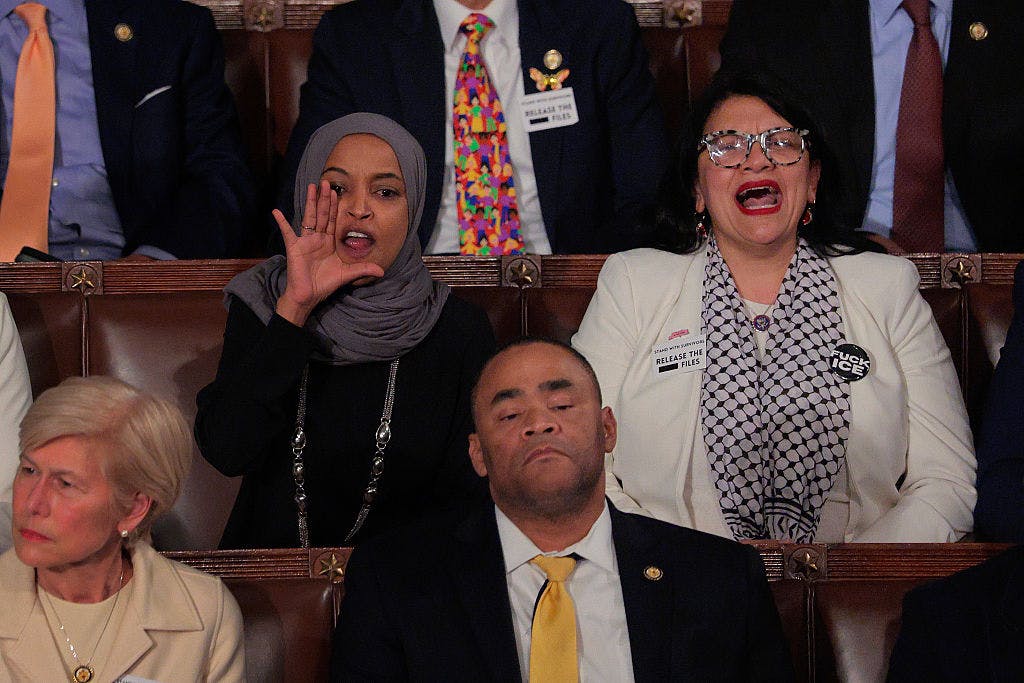 WATCH: Rashida Tlaib Appears To Chant ‘KKK’ During Trump’s SOTU