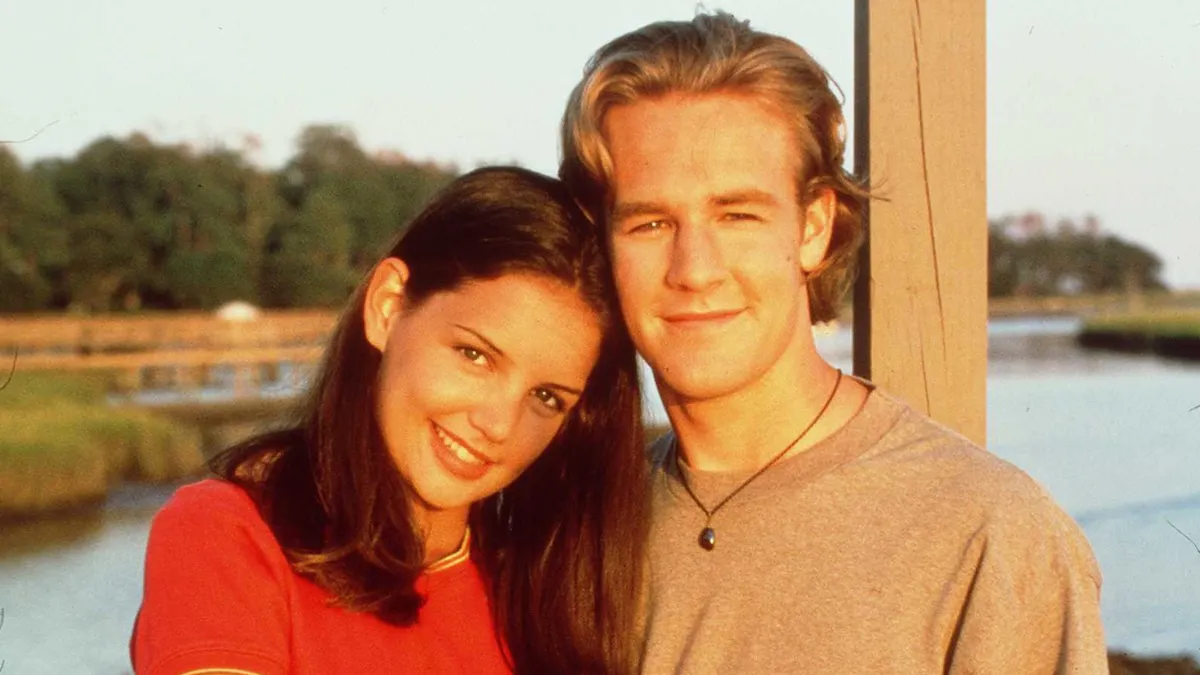Katie Holmes Shares Heartfelt Tribute To ‘Dawson’s Creek’ Co-Star James Van Der Beek