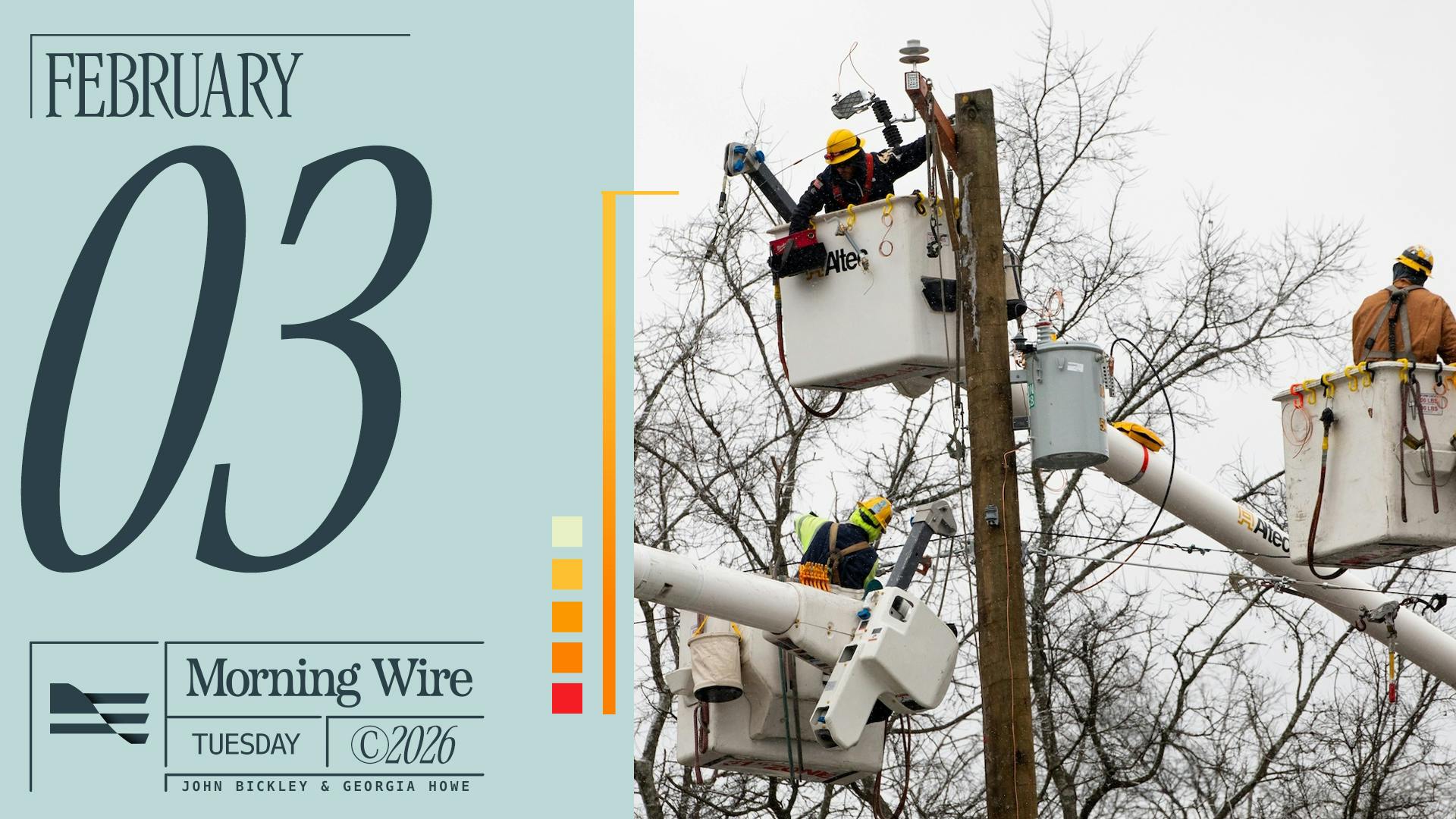 Morning Brief: Anti-ICE Activists Attack Target, Shutdown Scramble, & Nashville Storm Failures