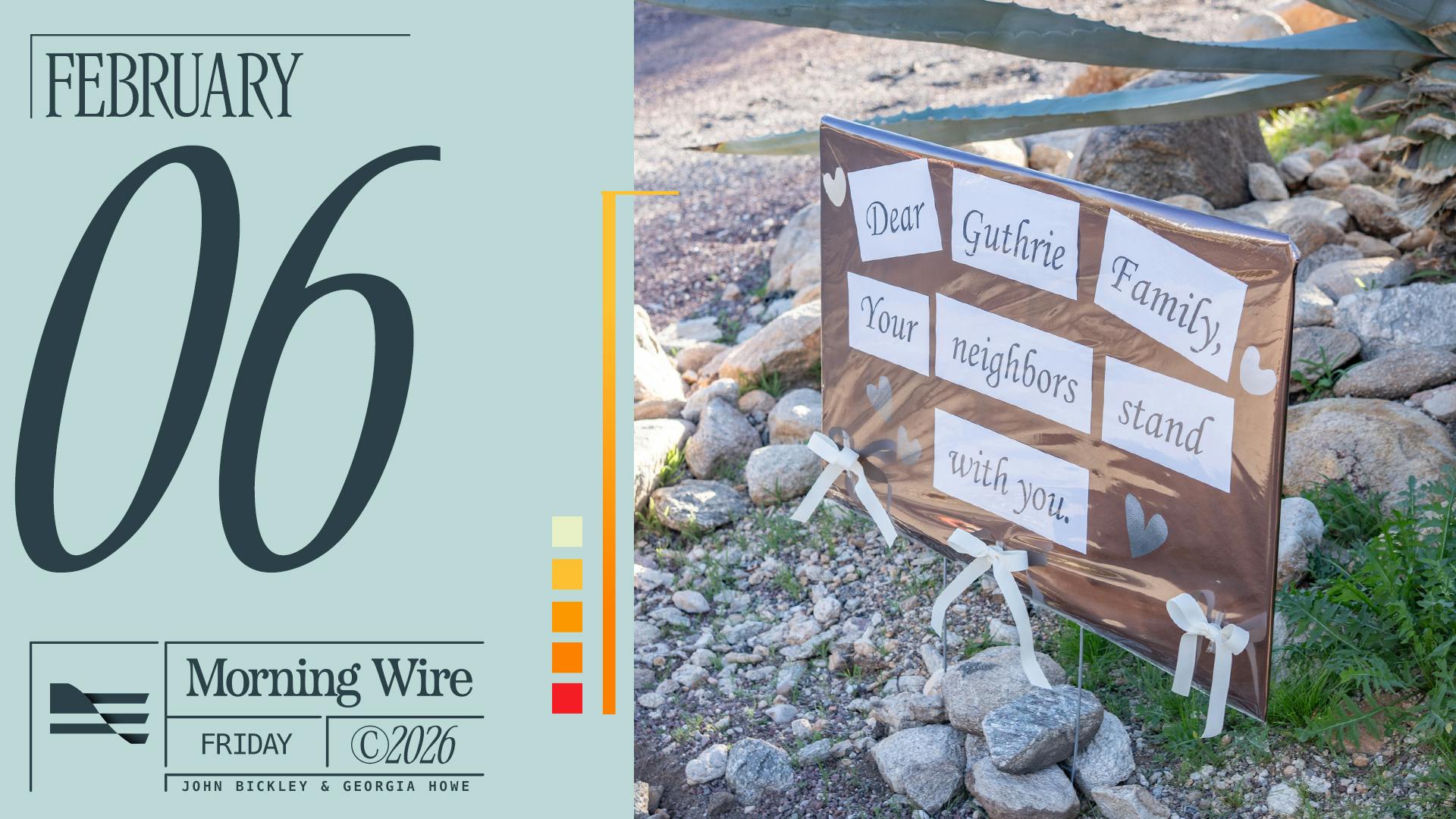 Morning Brief: Another Shutdown Standoff Looms, Guthrie Mystery Deepens, & Super Bowl Preview