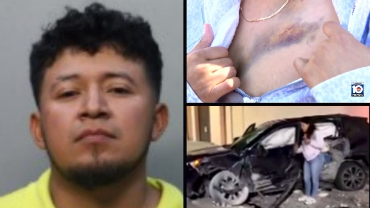 Illegal Immigrant Violently Gropes Uber Driver, Causes Her To Crash