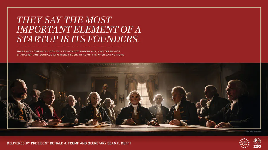 Trump Admin Launches ‘Freedom Moves You’ Campaign Ahead Of America 250
