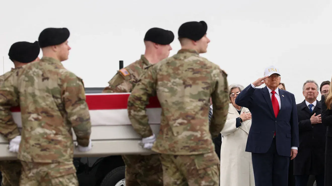 ‘Hardest Thing I Have To Do’ As President: Trump Salutes Fallen U.S. Soldiers Returning From Iran War