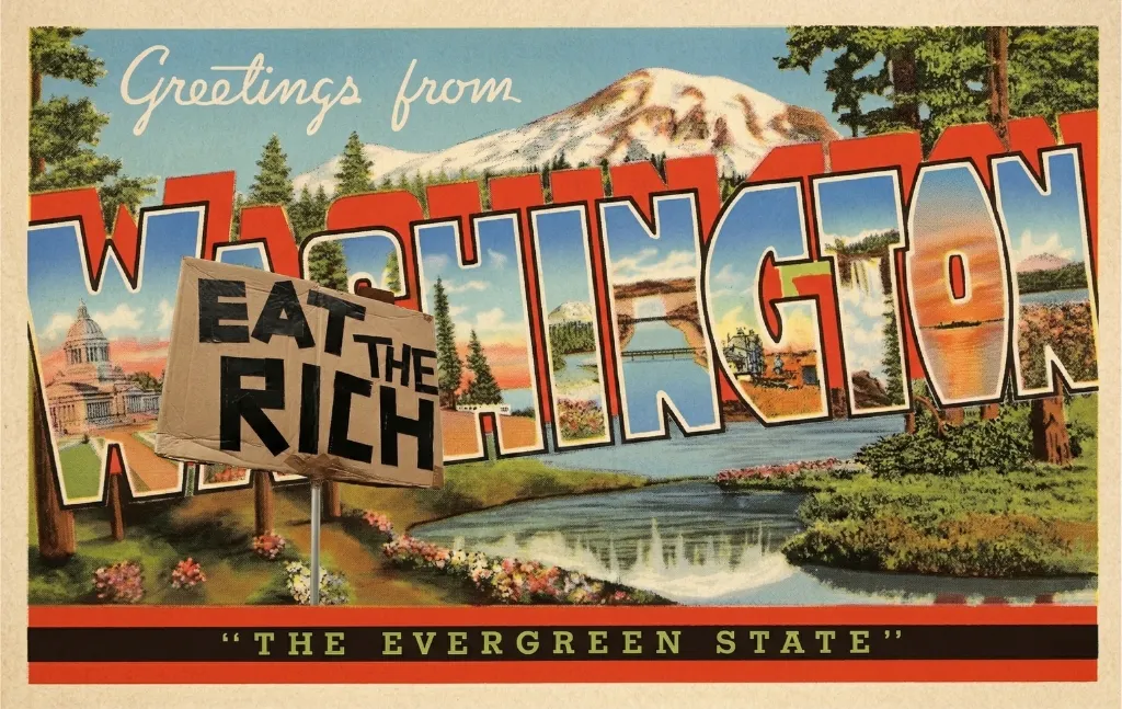 Washington State’s Democrats Vote To Eat The Rich