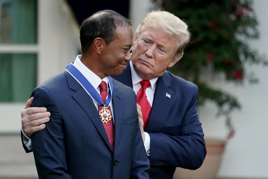 Trump Spoke To Tiger Woods After Crash, Shares How He’s Really Holding Up