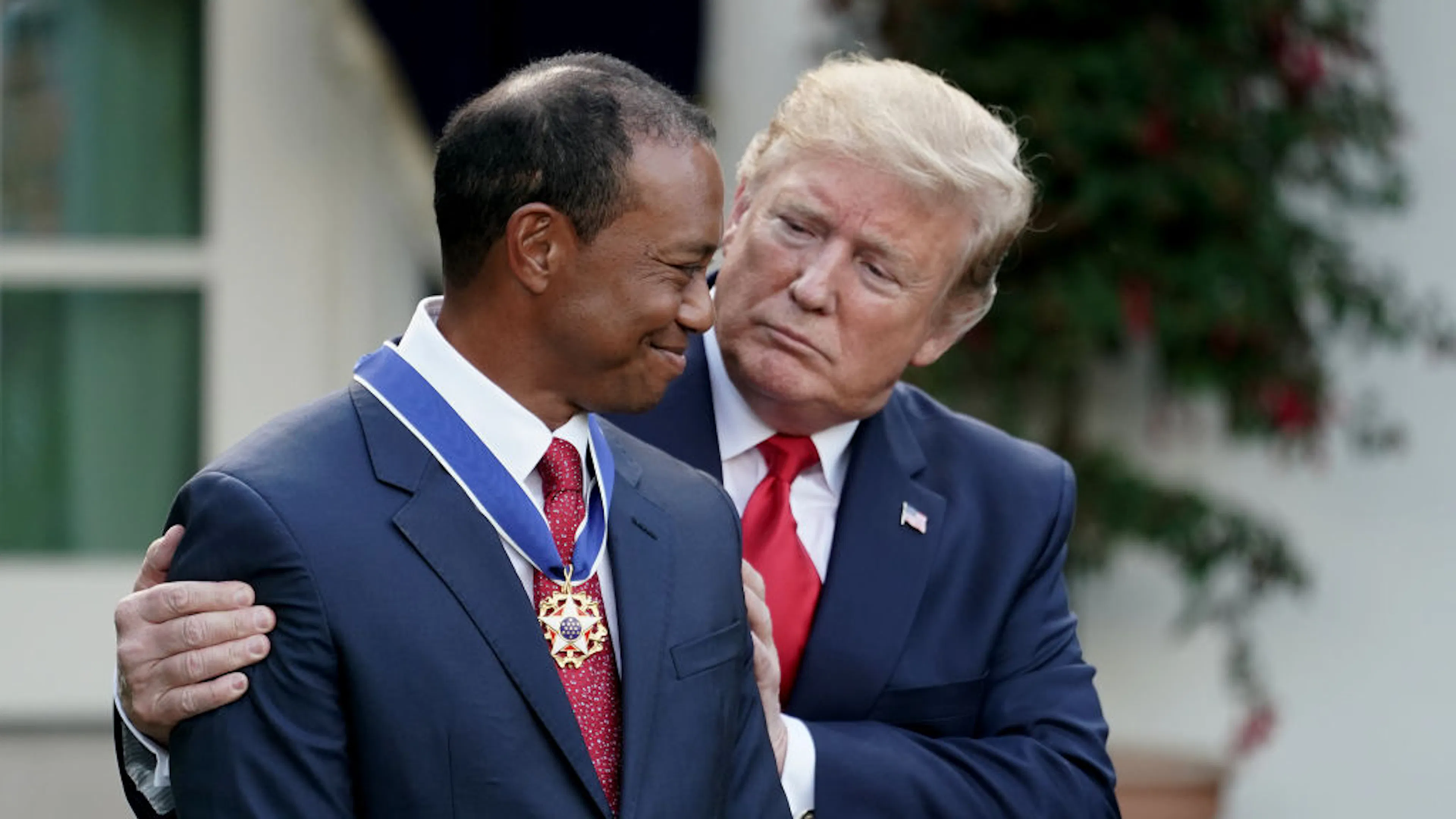 Trump Spoke To Tiger Woods After Crash, Shares How He’s Really Holding Up