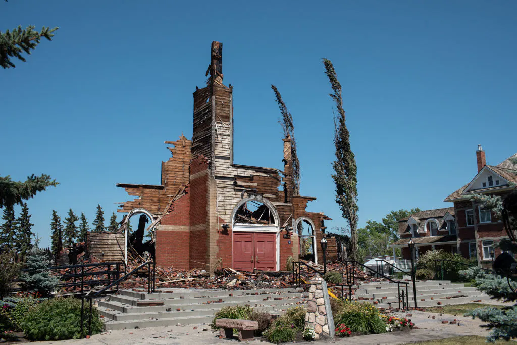 Churches Are Burning, And The Lie Fueling It Still Holds