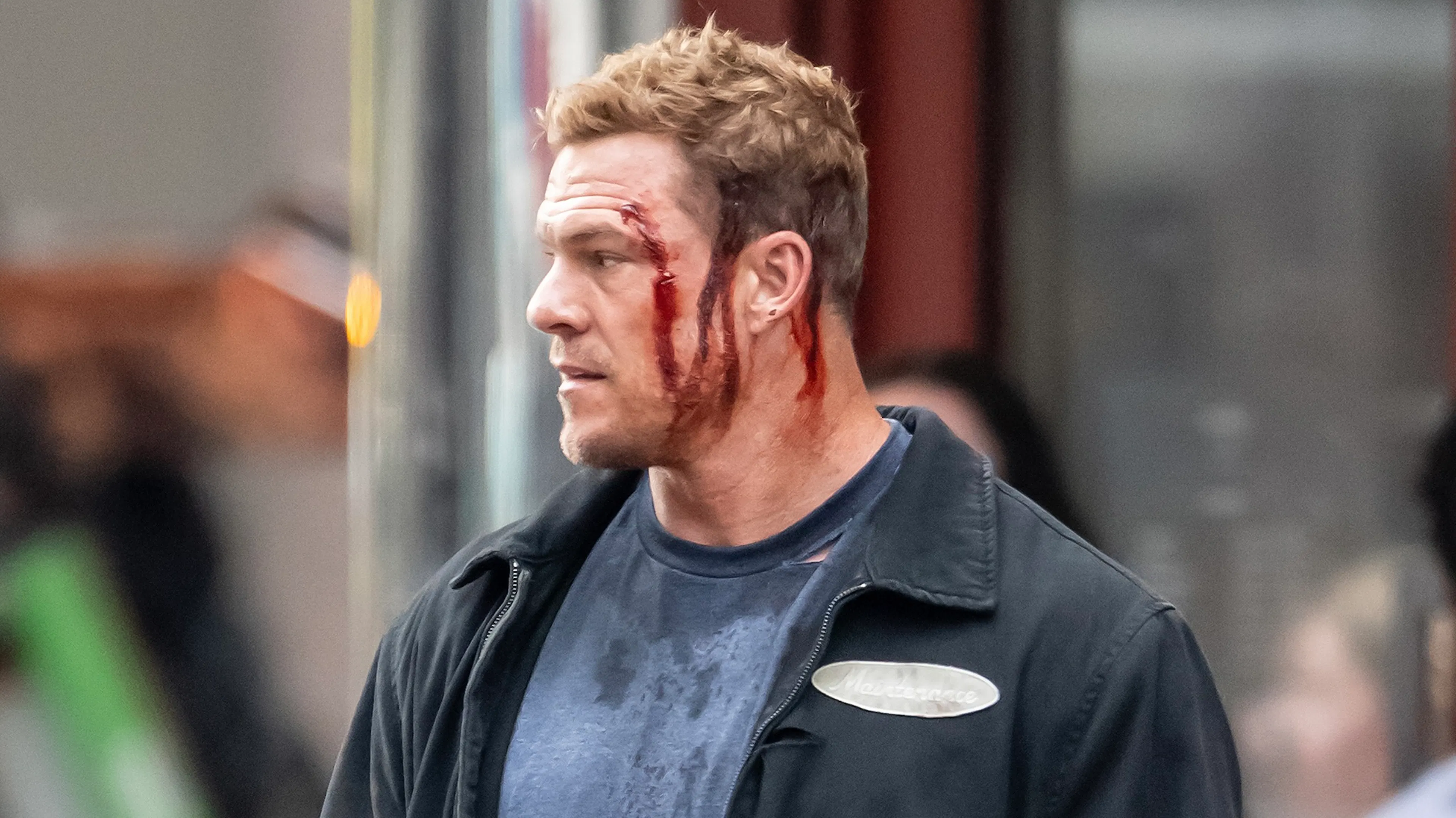 WATCH: ‘Reacher’ Star Caught On Video Repeatedly Punching Neighbor In Front Of Kids