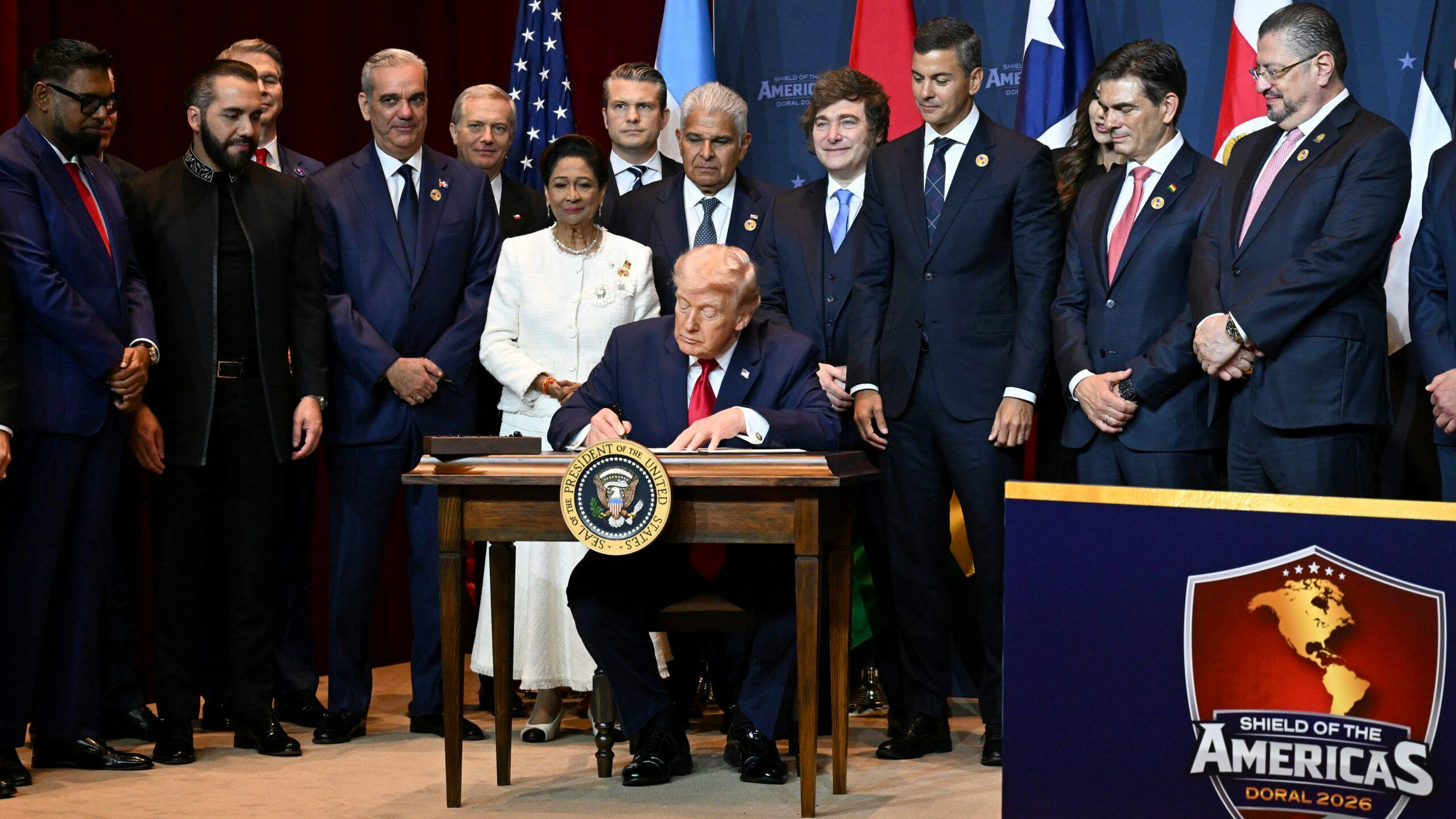 Trump Launches New America-Led Security Push To Crush Cartels, Counter China