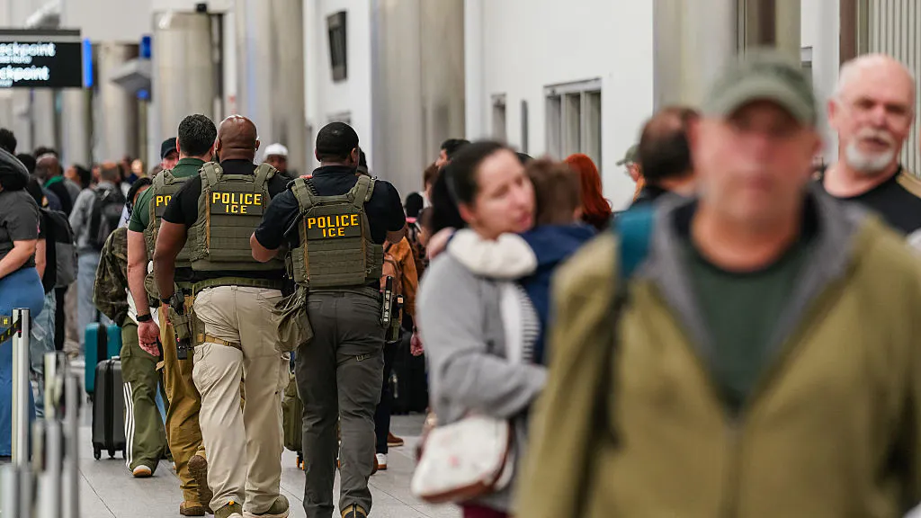 Trump Praises ICE At Airports As Crisis Deepens And Hints At A Bigger Move