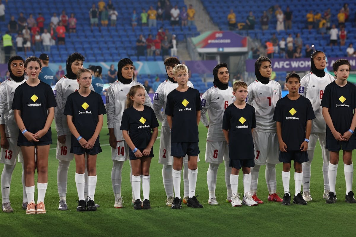 Iranian Women’s Soccer Team Stands Silent During National Anthem