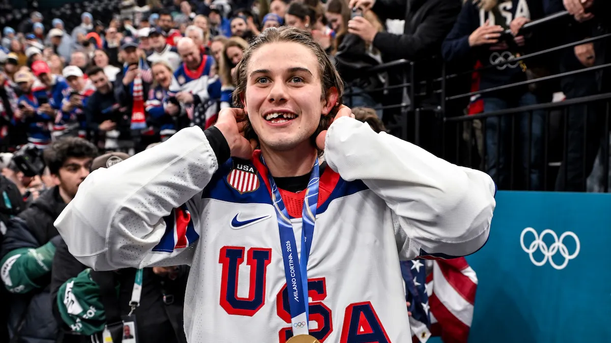 Team USA Hockey Star Jack Hughes Says Fans Won’t Be Happy When He Fixes Famous Smile