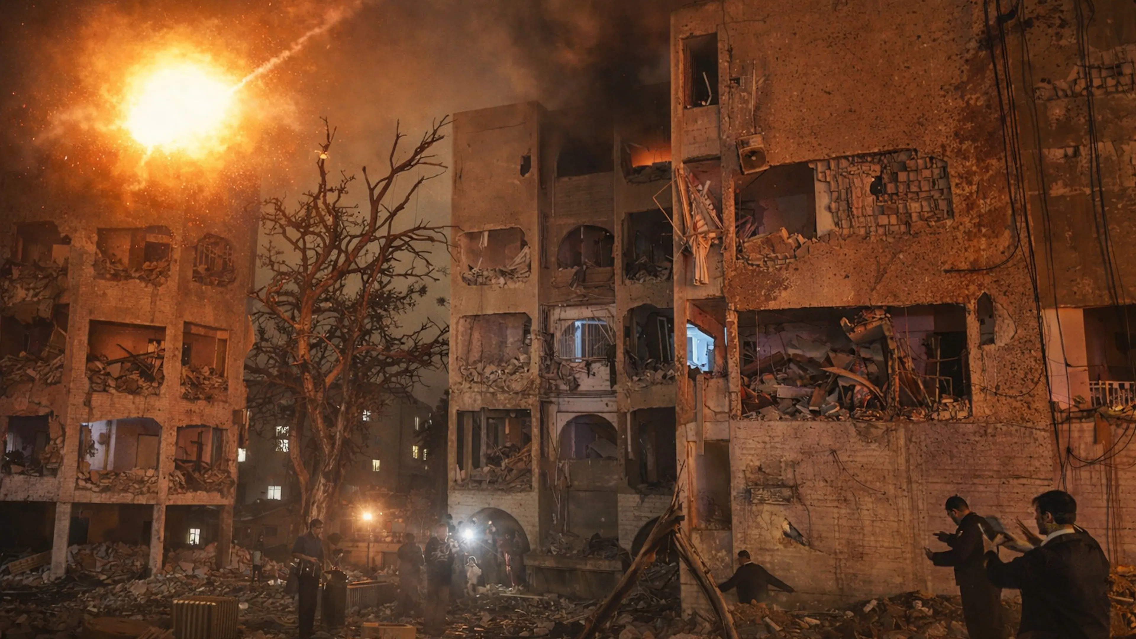 VIDEO: Iranian Missile Screams Over Israel, Explosion Injures Dozens, Including Children