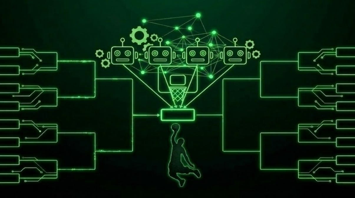 We Asked 4 AI Models To Do March Madness. They Picked The Same Team — Then We Made Them Think Harder
