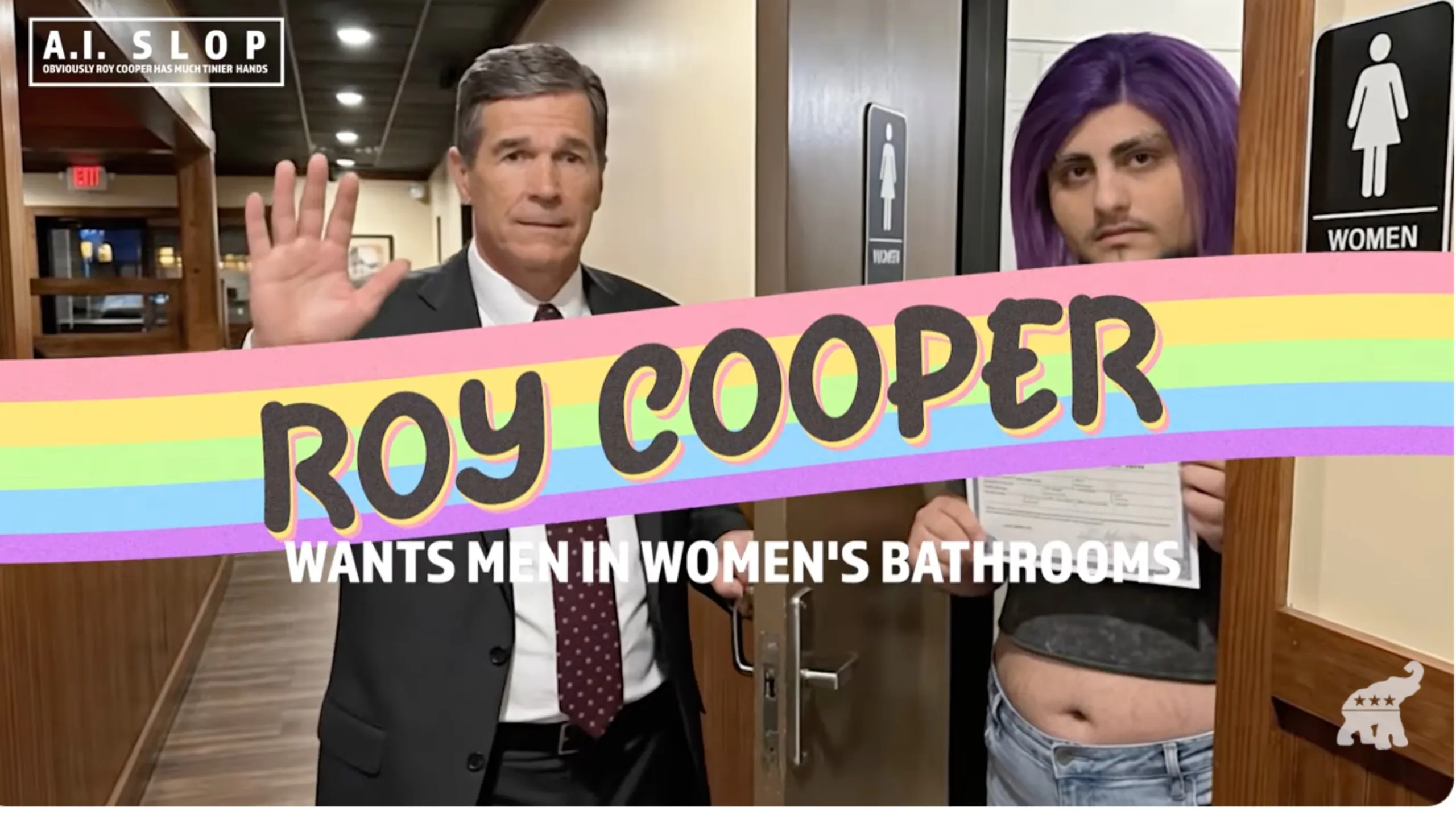 Brutal Ad Hits Dem Senate Hopeful Over Defense Of Men In Women’s Bathrooms
