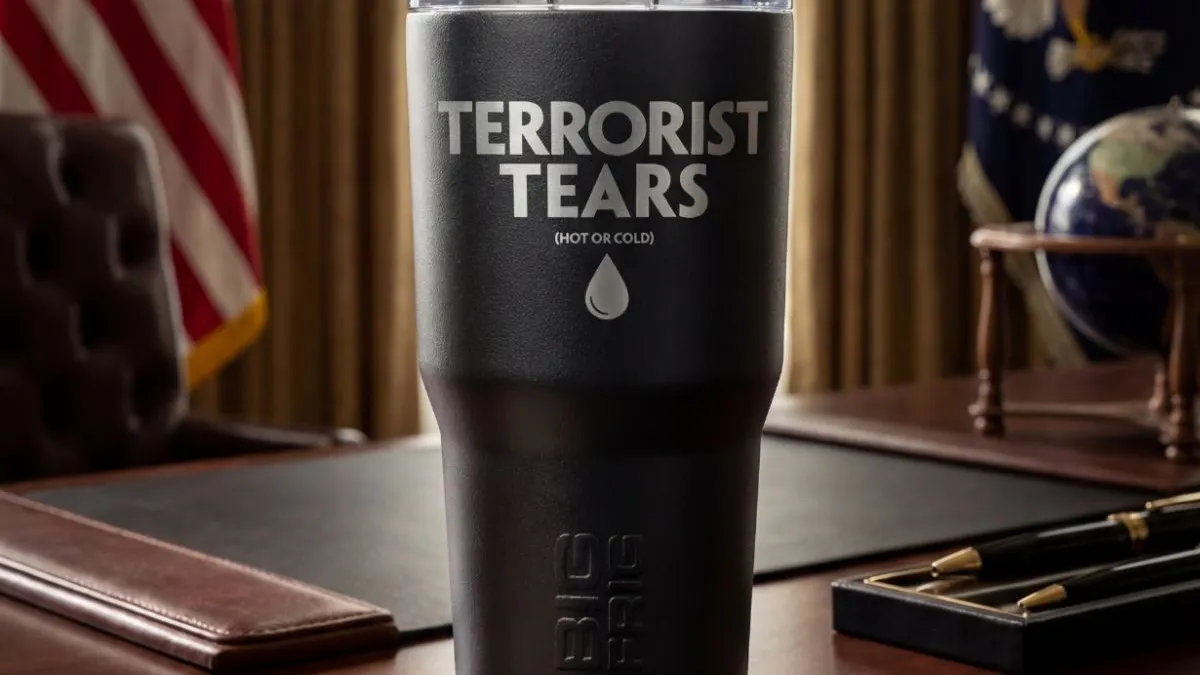 Raise A Toast To Freedom With The Taste Of Terrorist Tears