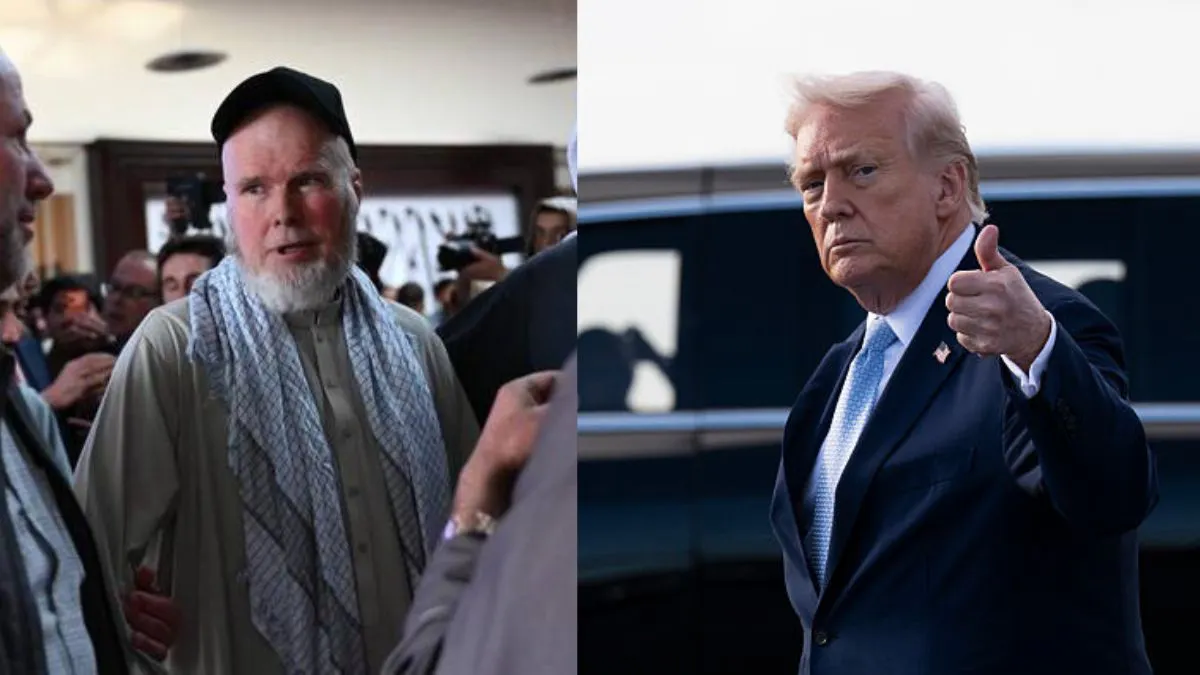 WATCH: American Held Captive By Taliban For More Than A Year Sets Foot On U.S. Soil