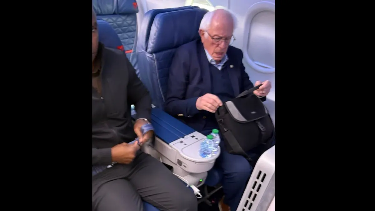 Bye Bye, Bernie: Sanders Flees DC In Style As Shutdown Fight Drags On