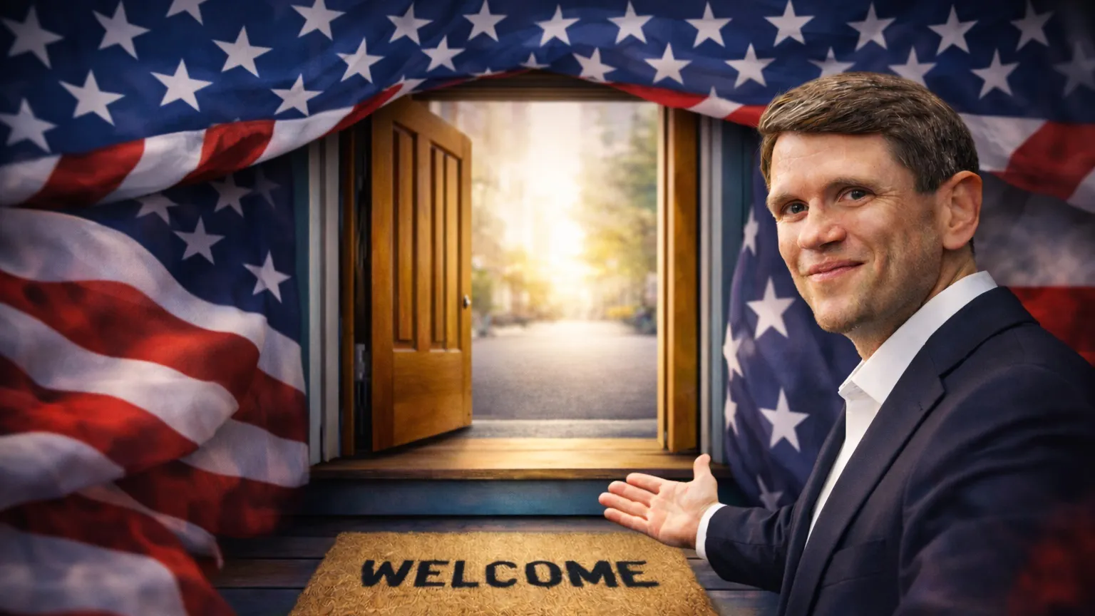Dem Nominee Wants ‘Giant Welcome Mat’ On America’s Front Porch — And It Gets Crazier
