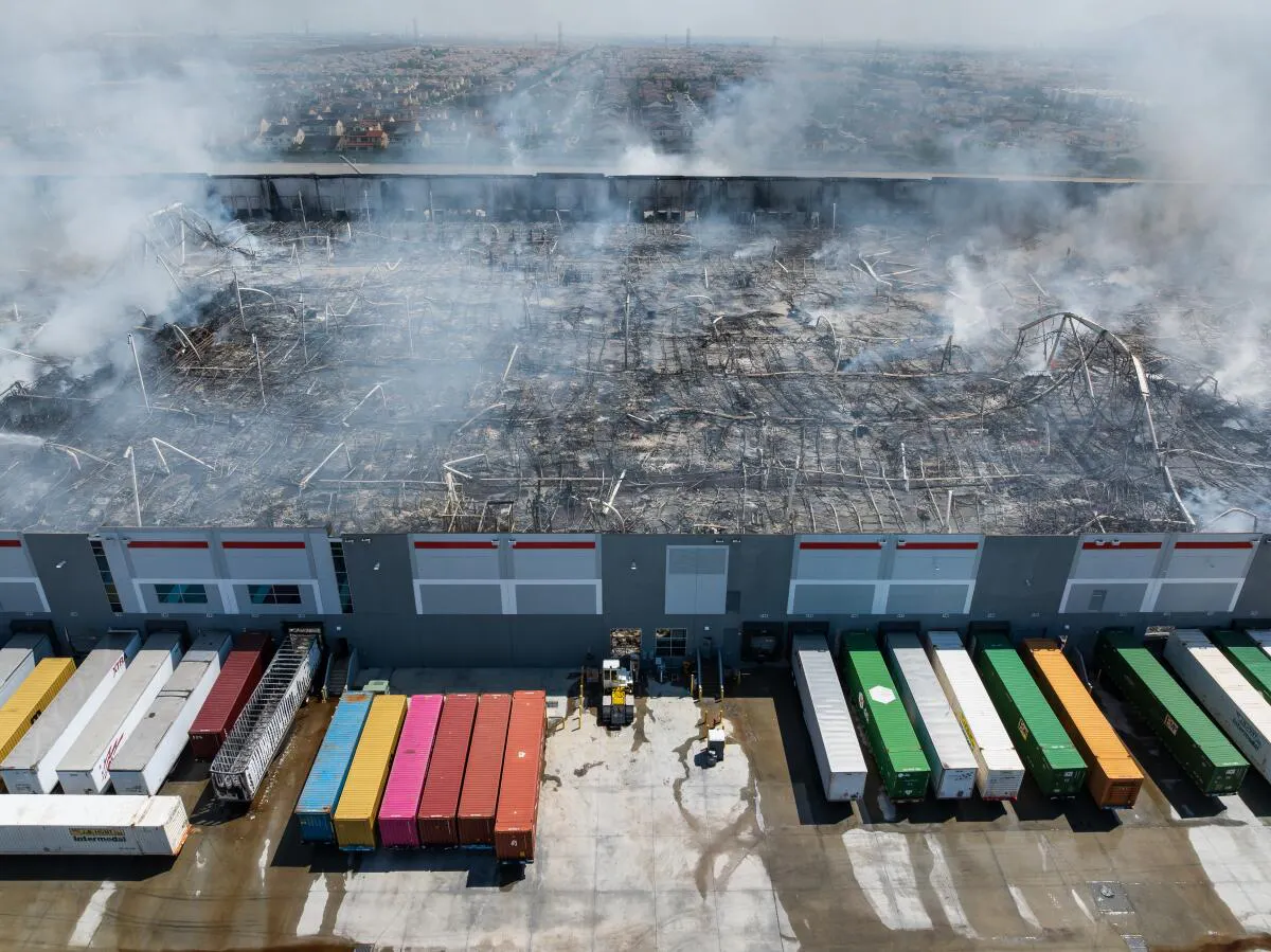 WATCH: Did An Arson Suspect Just Record Himself Lighting A Warehouse On Fire?