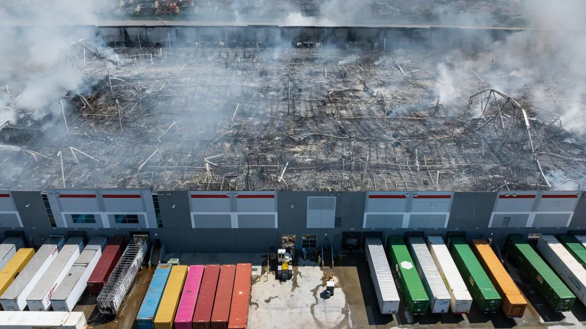 WATCH: Did An Arson Suspect Just Record Himself Lighting A Warehouse On Fire?