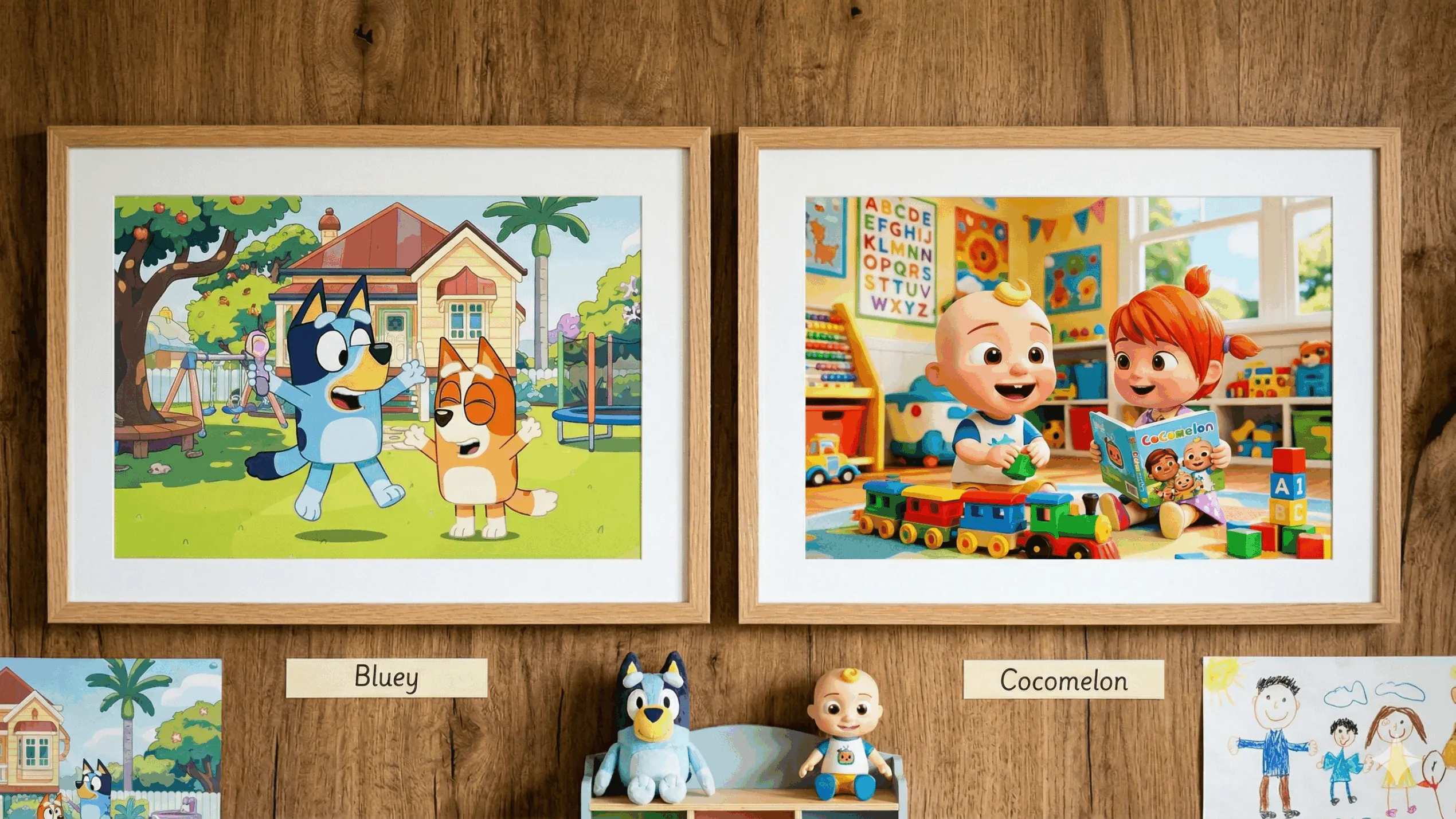 The Gap Between Two Popular Kid Shows Is Bigger Than It Looks