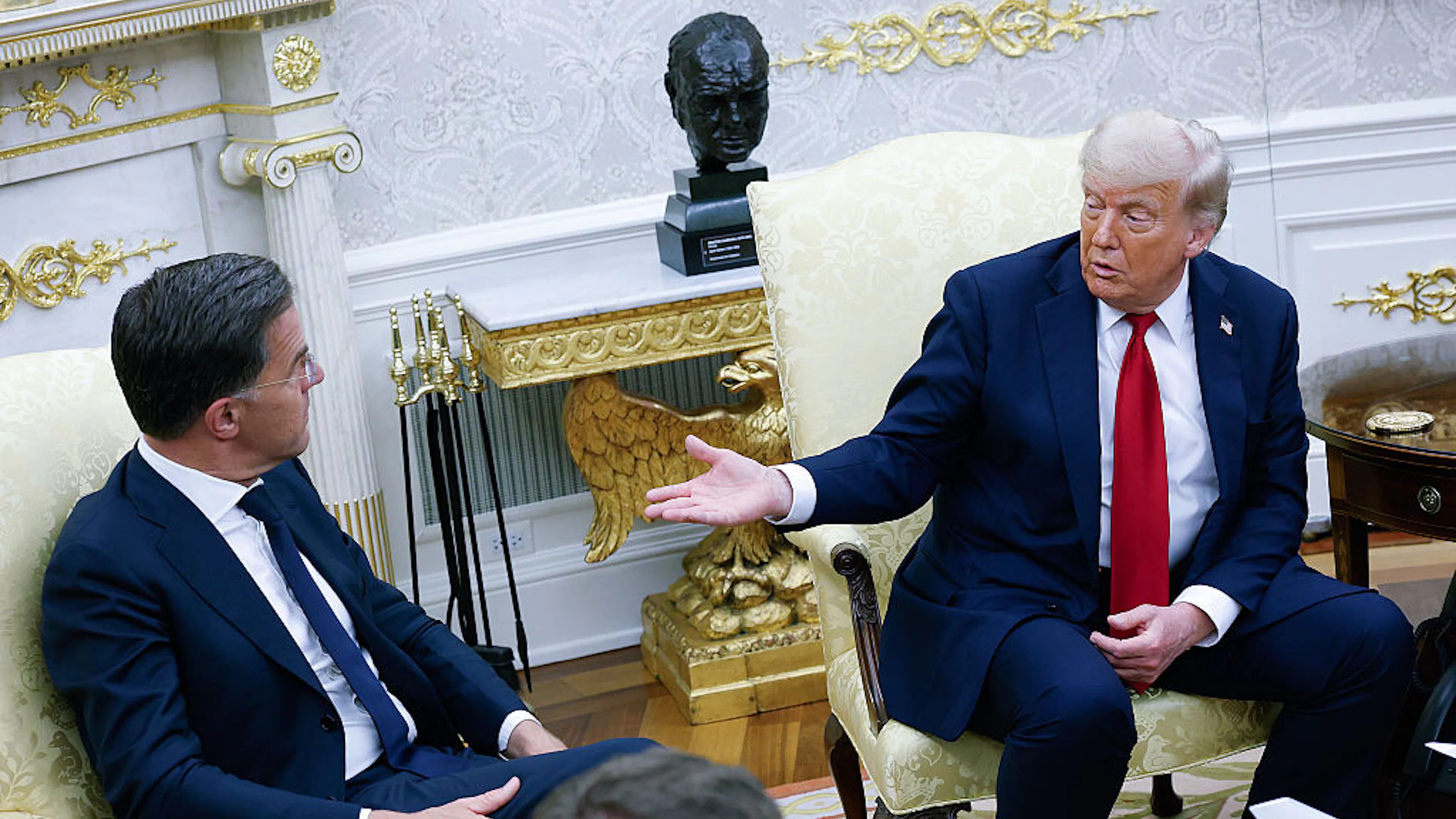 Trump Signals A Continued Pressure Campaign On Allies After Meeting With NATO Chief