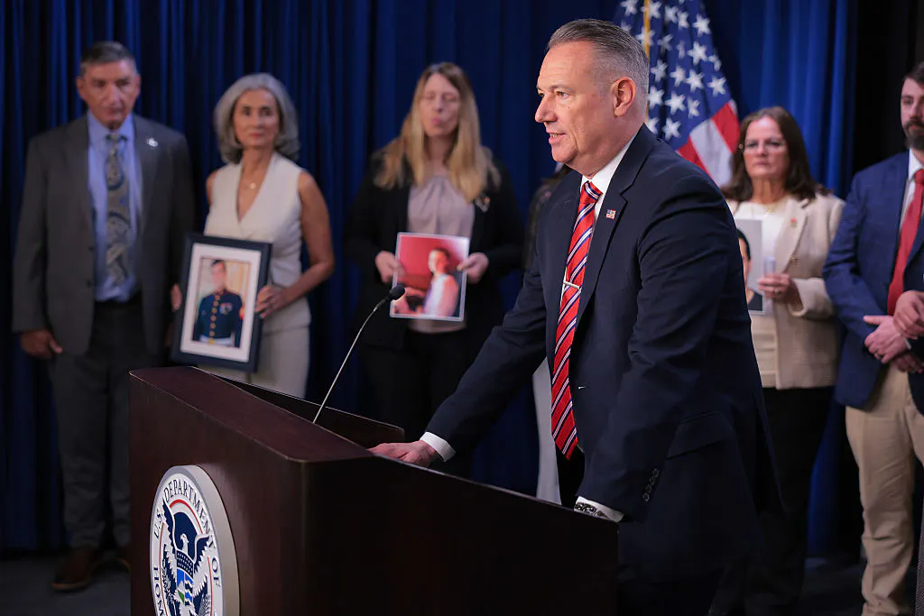 ICE Director Honors Angel Families, Slams ‘Nazi’ Smears