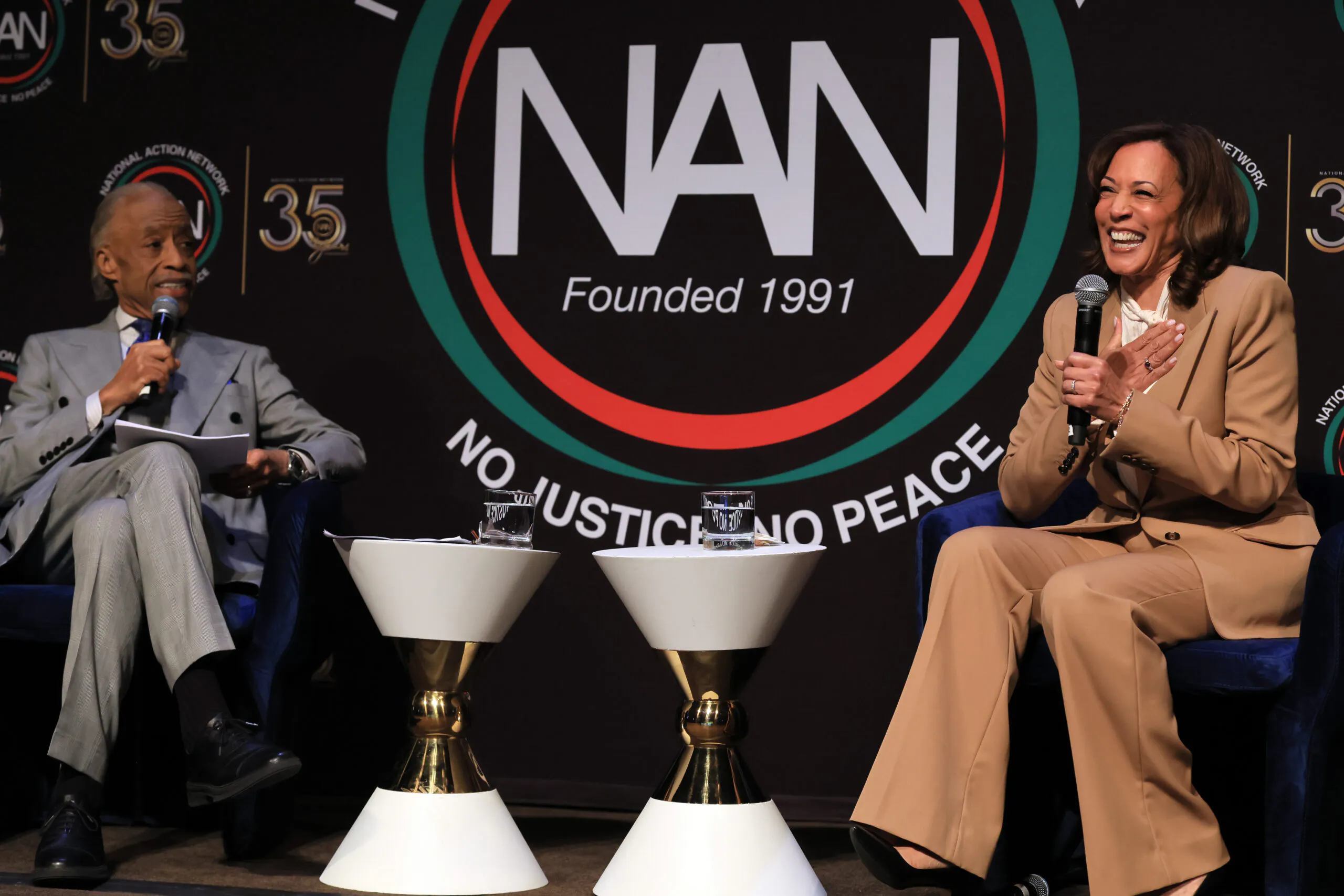 Kamala Is Back With A Lame Impersonation Of Trump As A Mob Boss